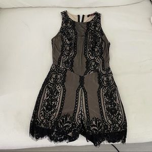 Lace playsuit